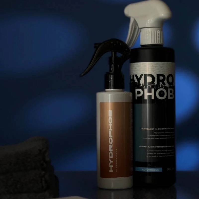 Абразивний очисник скла та дзеркал від водного каменю Hydrophob Stone Remover